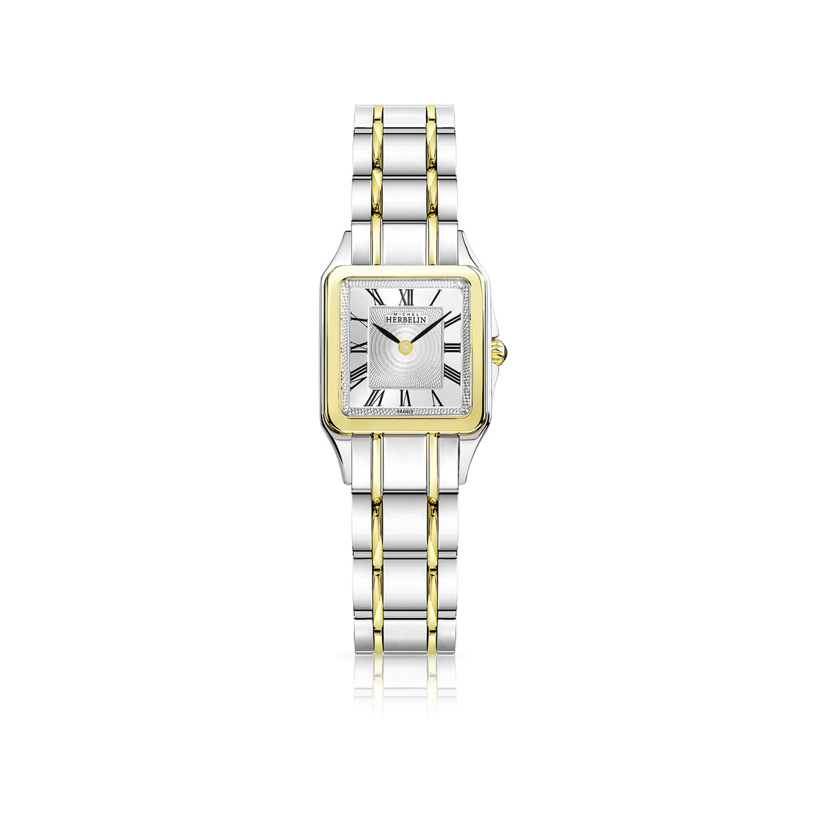 Montre Herbelin Luna femme acier bicolore jaune