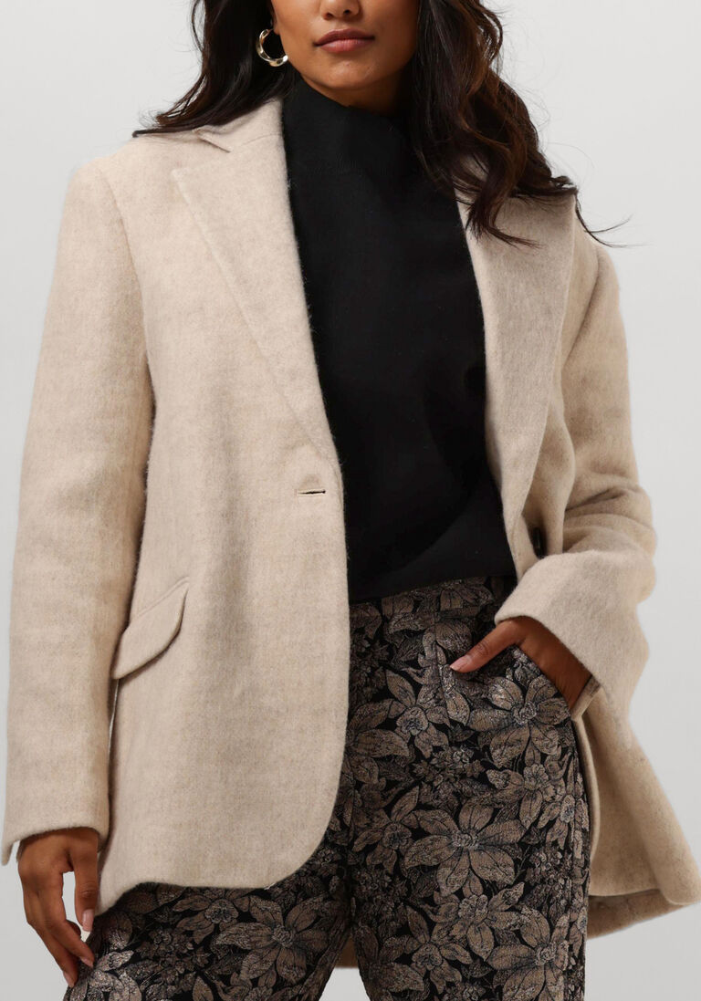 beige second female blazer sera blazer
