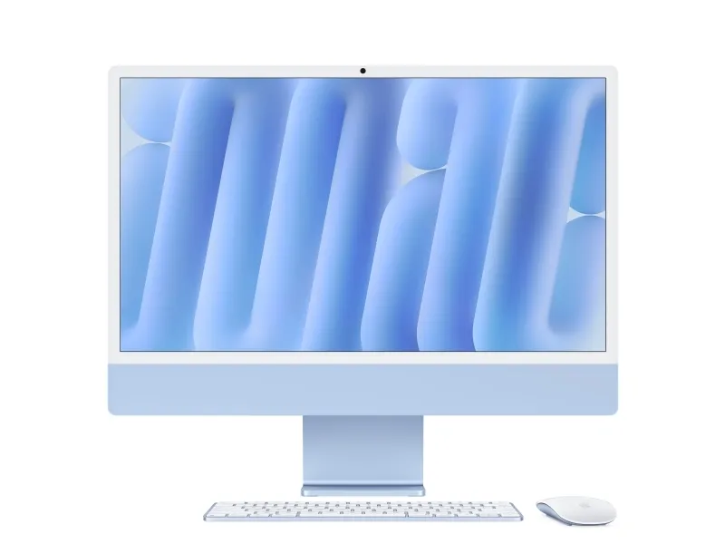 Apple iMac with 4.5K Retina display - Alt-i-én M4 - RAM 16 GB - SSD 256 GB - Apple M4 8-core - IEEE 802.11ax (Wi-Fi 6E), Bluetooth 5.3 - macOS Sequoia 15.0 - skærm: LED 24