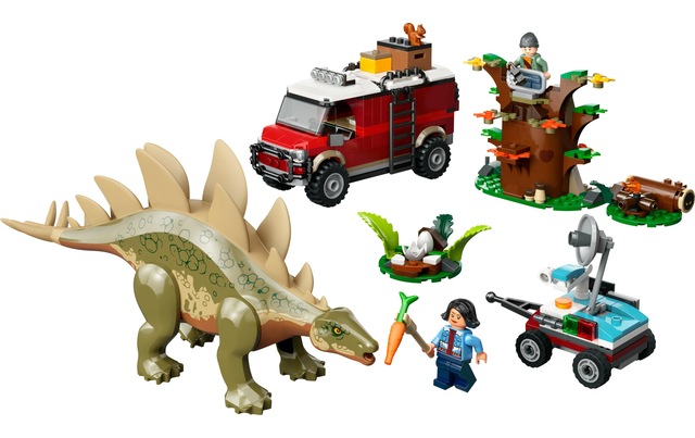 LEGO® Konstruktionsspielsteine »Jurassic World Entdeckung des Stegosaurus 76965«