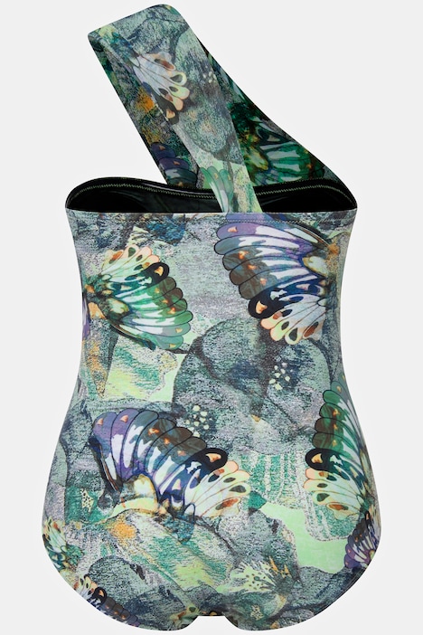 Badeanzug, Schmetterling, Mesh-Träger, Softcups
