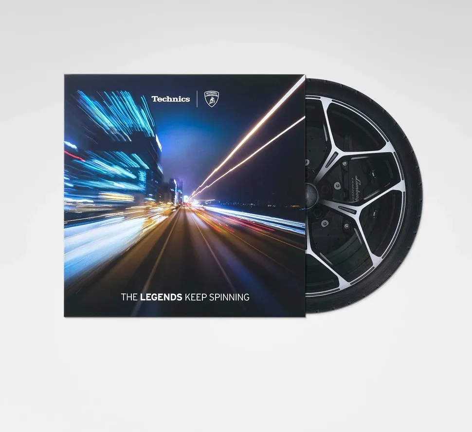 Technics SL-1200M7B Vert Spéciale Edition Lamborghini Platines vinyle hi-fi