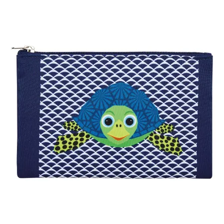 Herlitz Faulenzer flach Canvas Cute Animals, 1 Stück, 4-fach sortiert