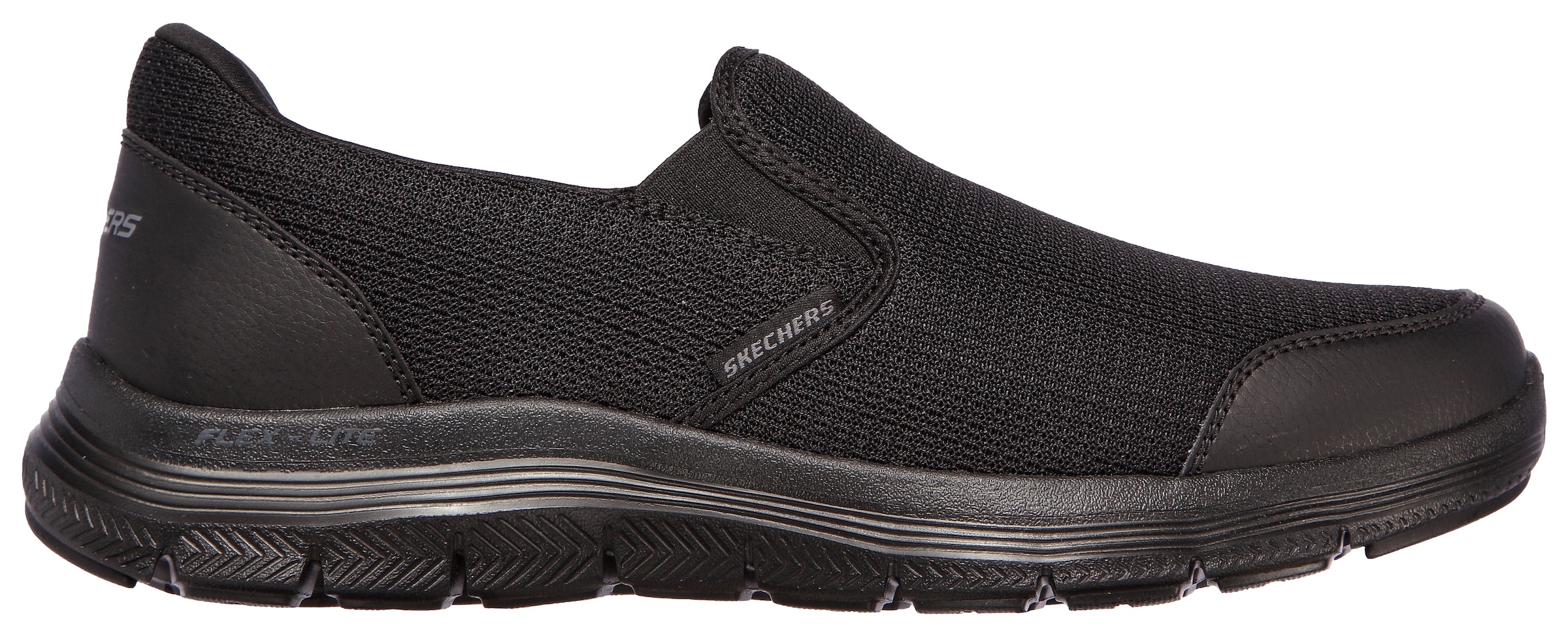 Skechers Slip-On Sneaker »FLEX ADVANTAGE 4.0«  Slipper, Schhlupfschuh, Komfortschuh mit Air Cooled Memory Foam