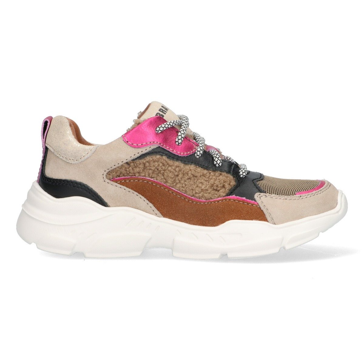 River Run - Lage Sneakers Braqeez Bruin