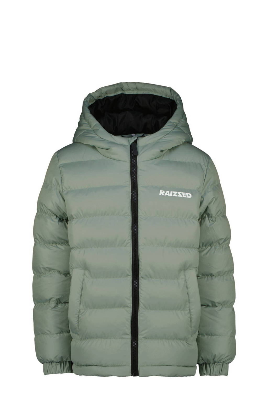 Raizzed gewatteerde winterjas Tuso mintgroen