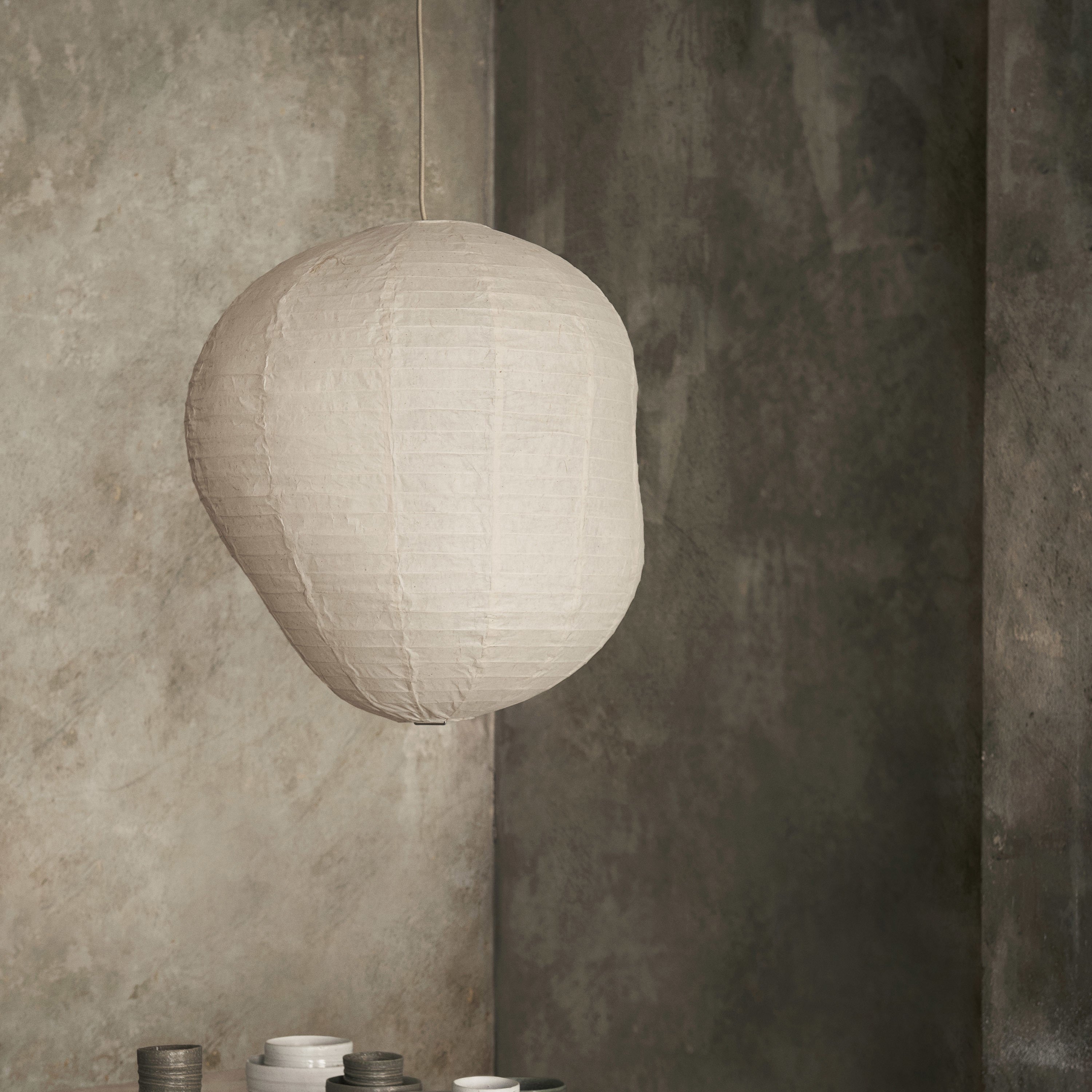 Ferm Living Kurbis Lampenkap Ã 57 cm - Natural