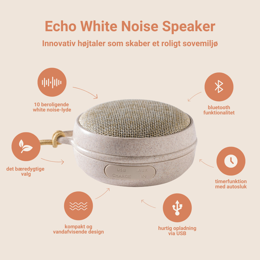 Køb MEMBANTU Wheat White Noise Højtaler -Echo01
