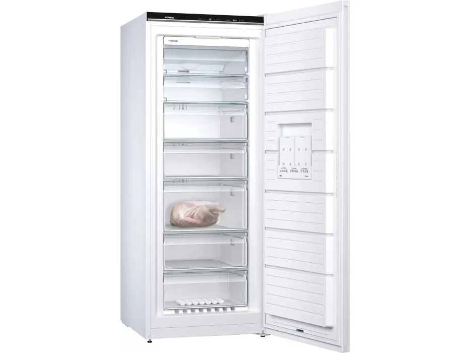 Siemens iQ500 GS54NUWDV - Fryser - stående - bredde: 70 cm - dybde: 78 cm - højde: 176 cm - 328 liter - Klasse D - hvid