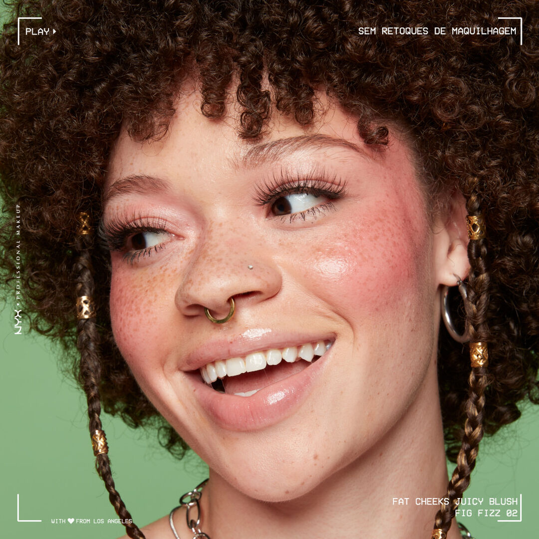 NYX Professional Makeup  Fat Cheeks - Blush Liquido