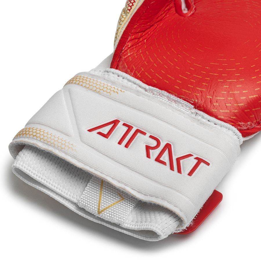 Reusch Gants de Gardien Attrakt Gold X GluePrint - Blanc/Doré/Rouge