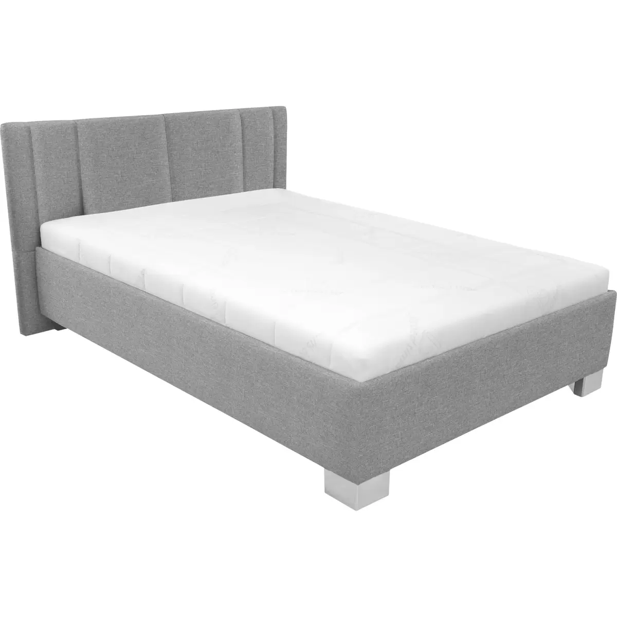 Polsterbett Stilo 140 x 200 Grau