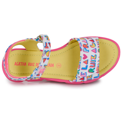 Agatha Ruiz de la Prada - SMILEN - Blanc / Rose