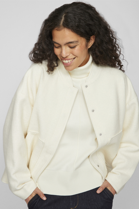 Vila beige dames jas