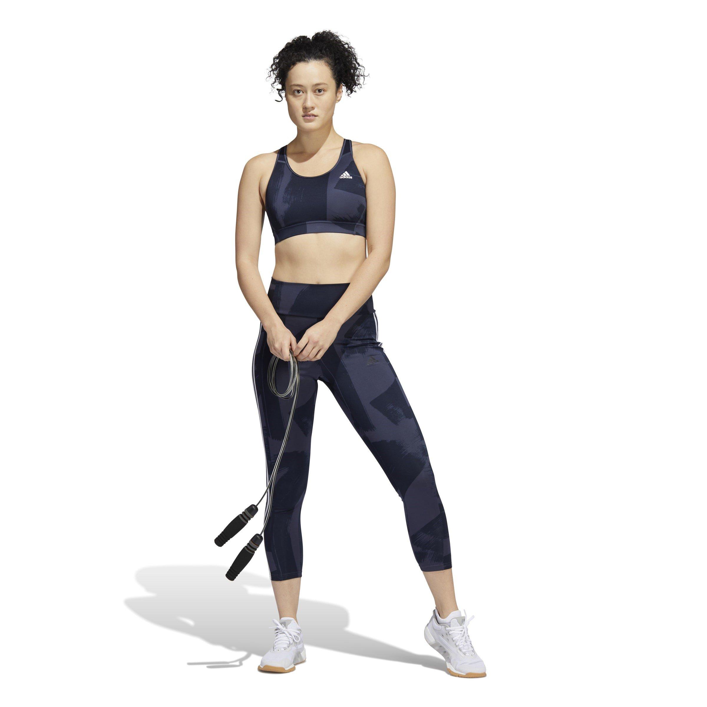 adidas AOP Medium Impact Sports Bra Womens
