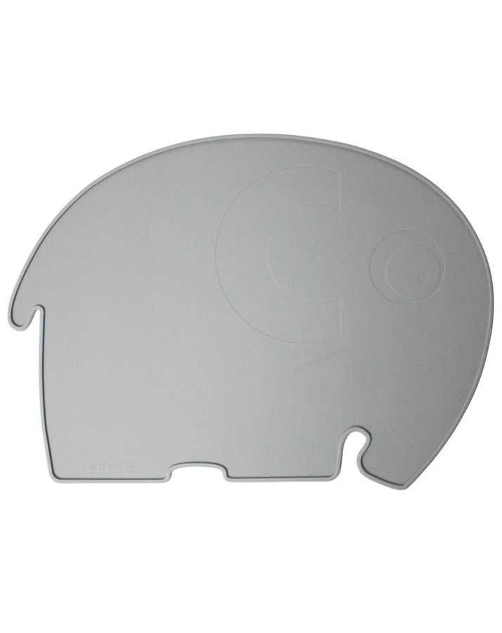 Silikon-Tischset ELEFANT in grau
