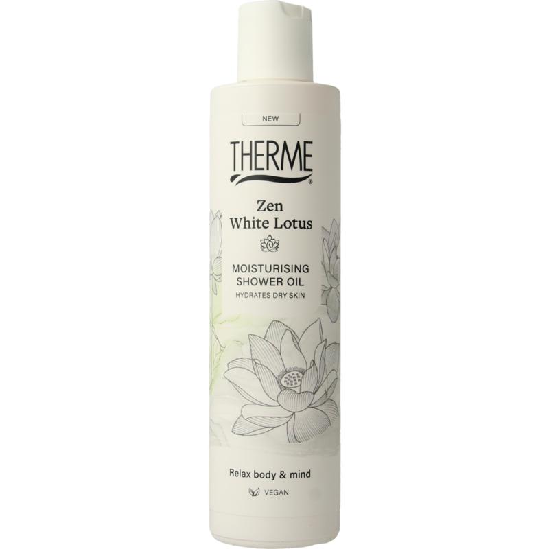 Therme Zen White Lotus Moisterising Shower Oil (250 ml)