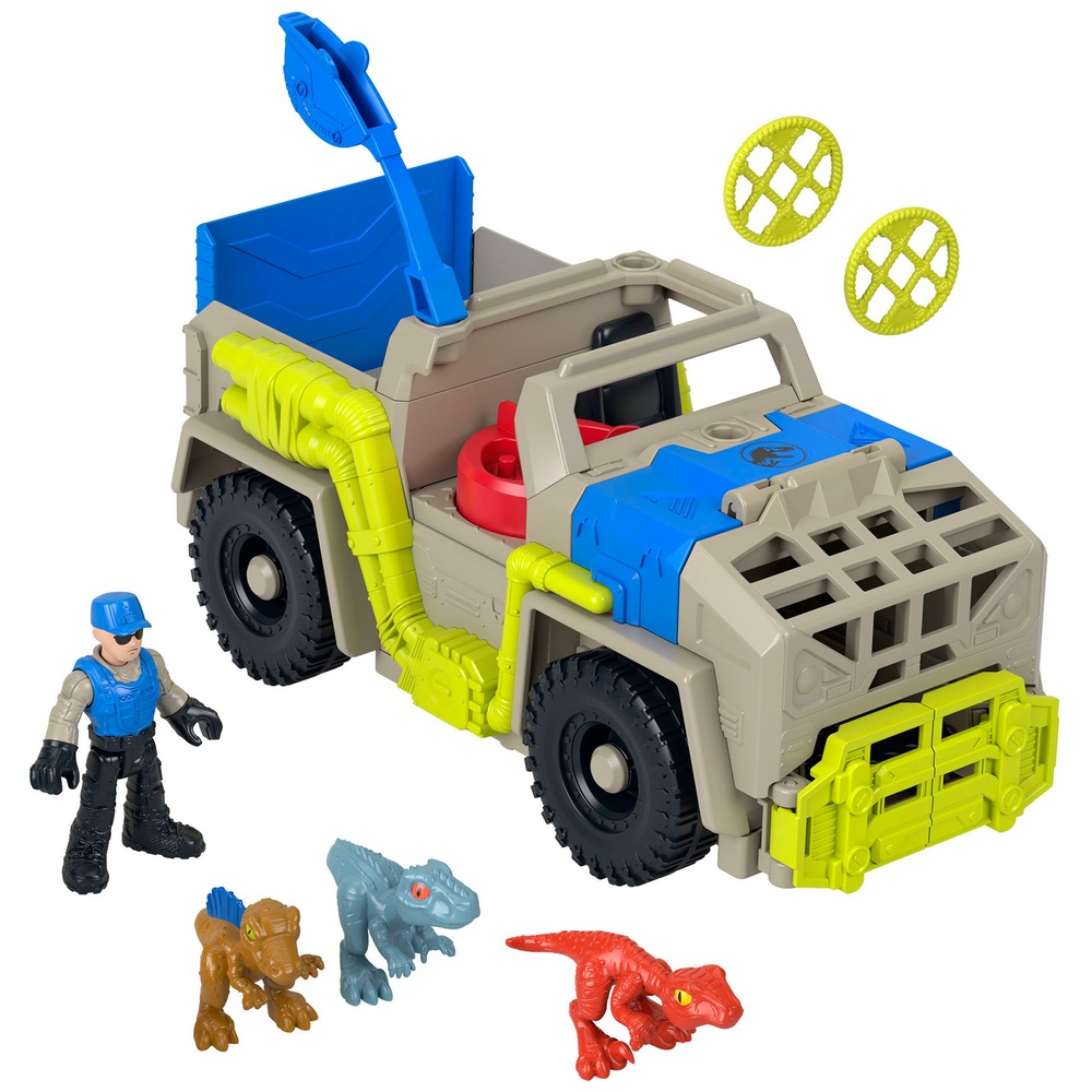 Imaginext Jurassic World Track & Transport Dinosaurier-LKW-Spielset