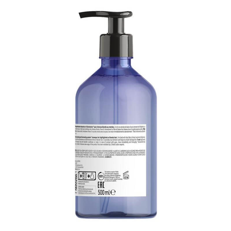 Shampooing Blondifier gloss L'Oréal Professionnel 500ML Rechargeable