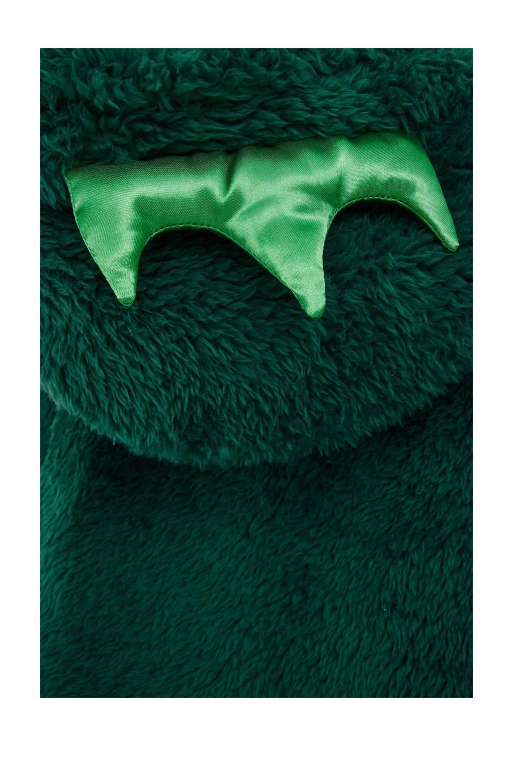 WE Fashion Onesie draak donkergroen/ecru