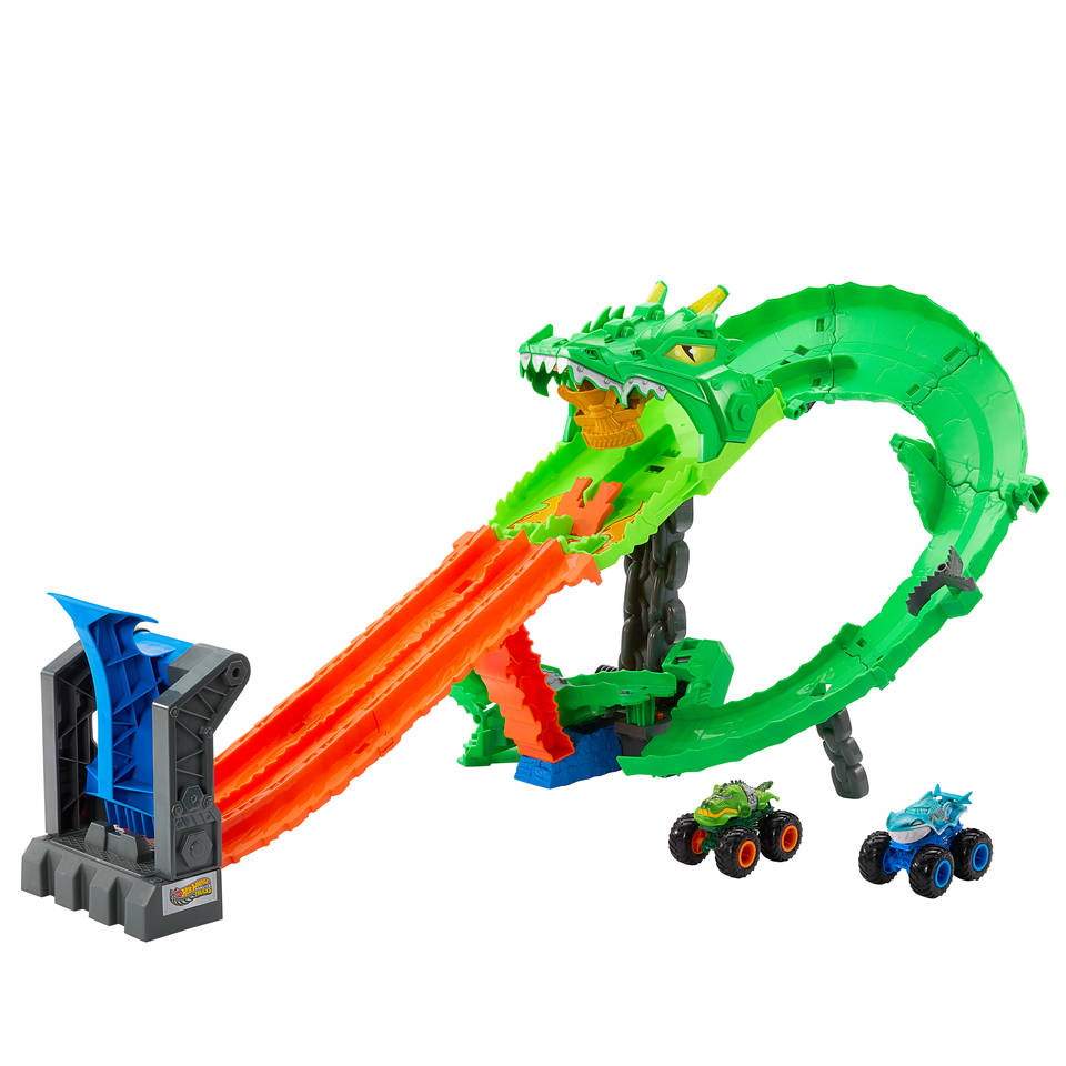 Hot Wheels Monster Trucks Dragon Demolition racebaan
