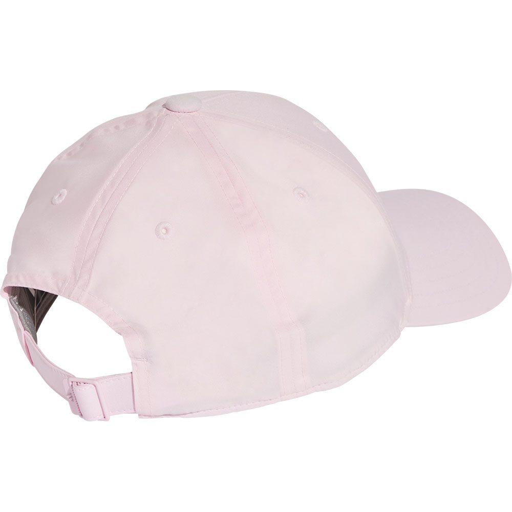 adidas New Logo Embroidered Baseball Kappe clear pink