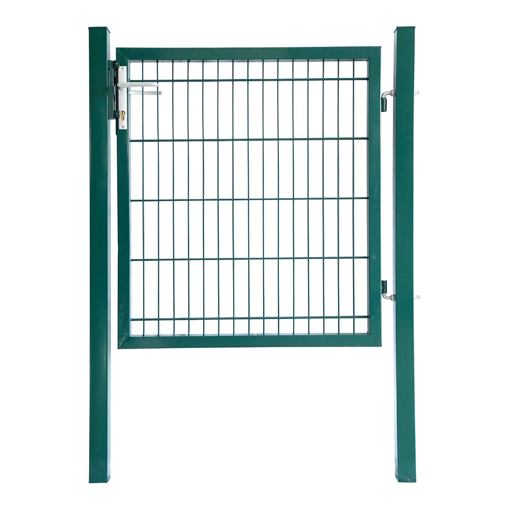 Home Deluxe - PORTARIUS Tuinpoort - Kleur: Groen, Hoogte 140 cm - incl. handgreep, slot en sleutel | Tuinpoort, opritpoort, binnenplaatspoort