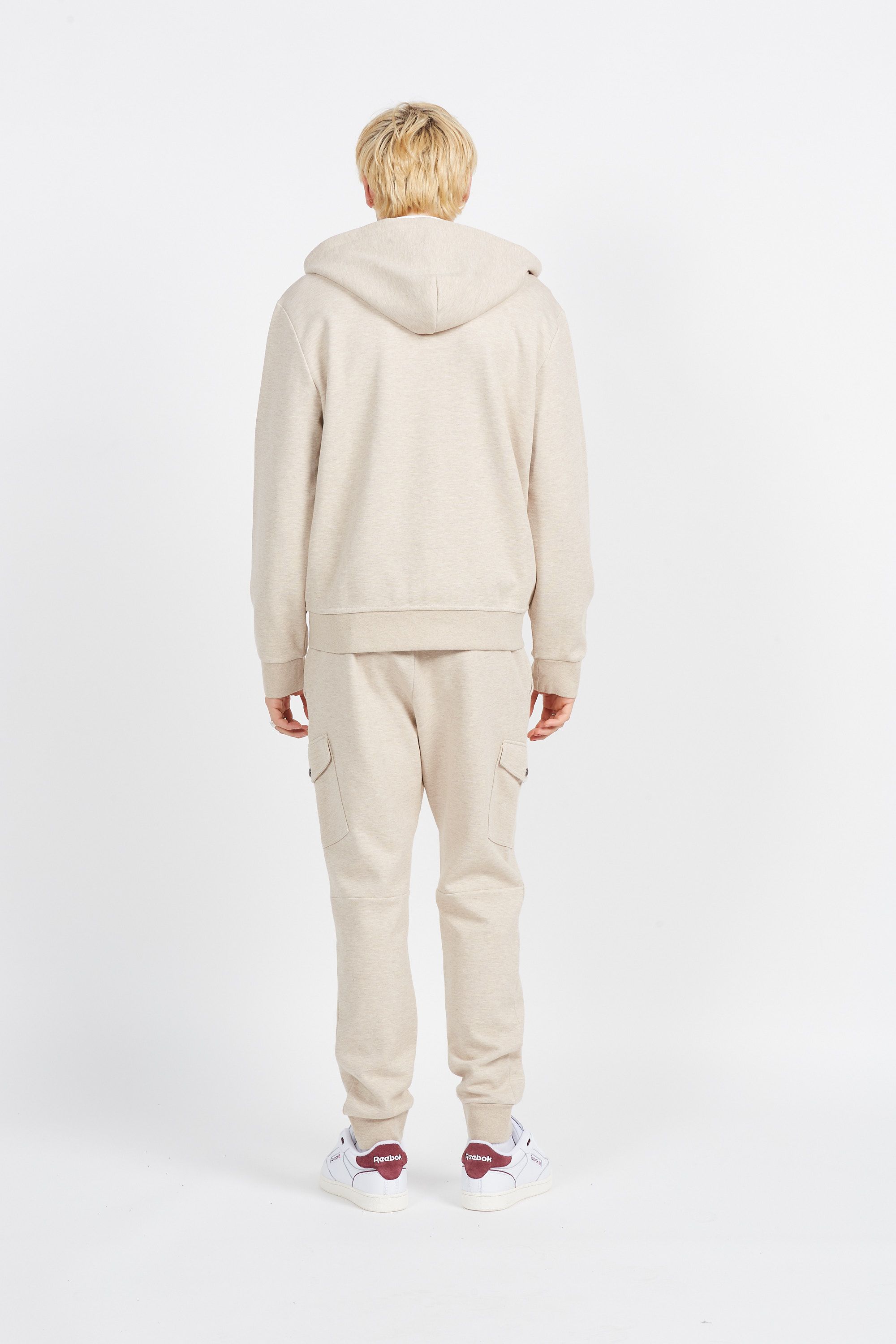 POLO RALPH LAUREN Sweat zippé Double-Knit Full-Zip Hoodie Beige