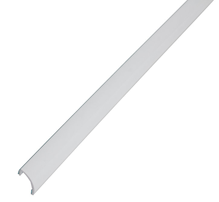 Joint d'étanchéité de baignoire intérieur Diall rond PVC blanc lisse L.2,5m x L.1,94cm x ep.7mm