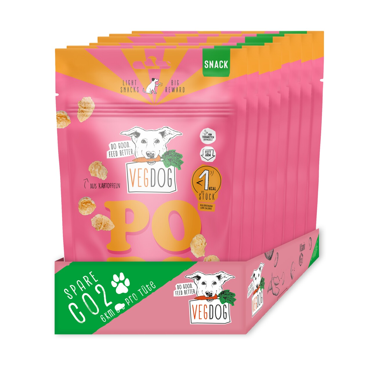 VEGDOG Snack Pops 10x20g