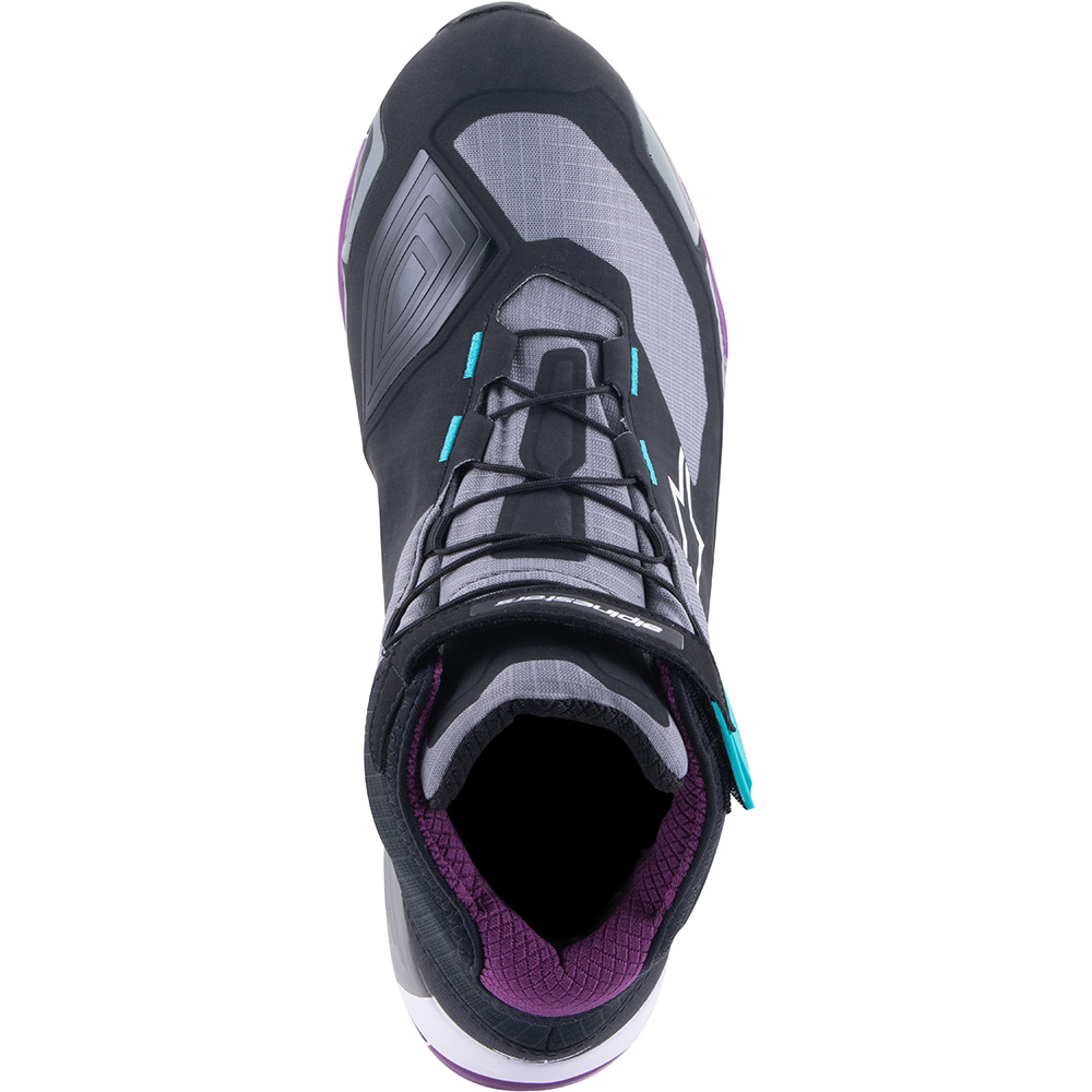 Alpinestars - Baskets femme CR-X Women's Drystar® Noir / Gris / Turquoise