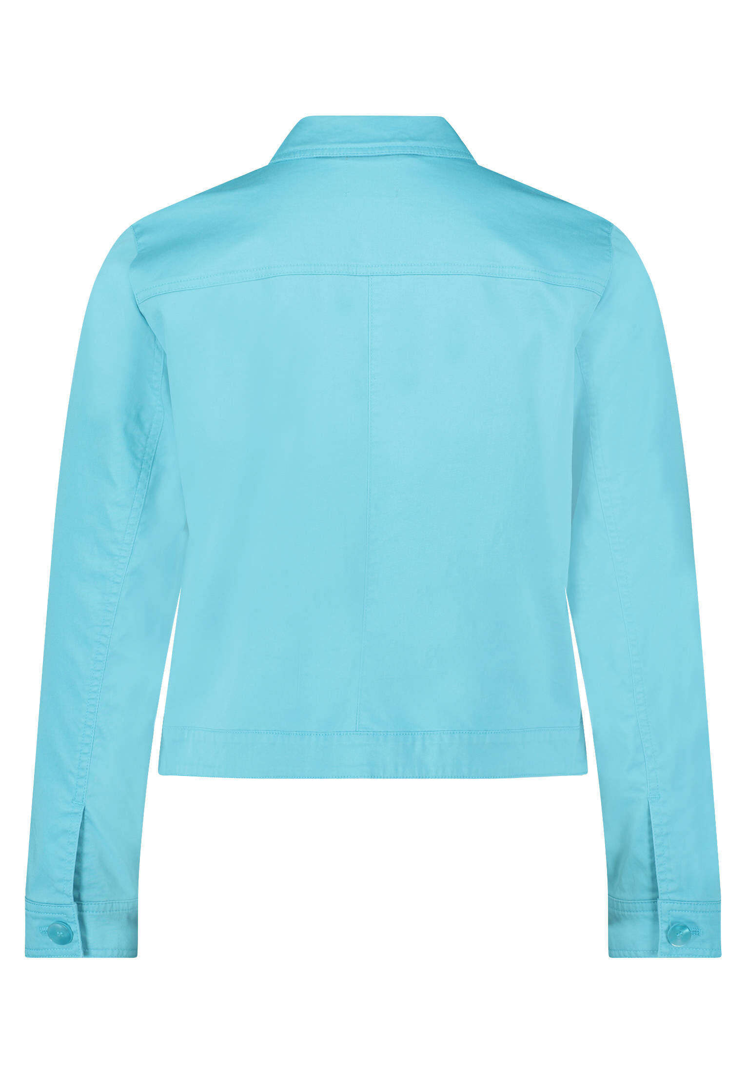 Betty & Co| Damen Jeansjacke mit Kragen