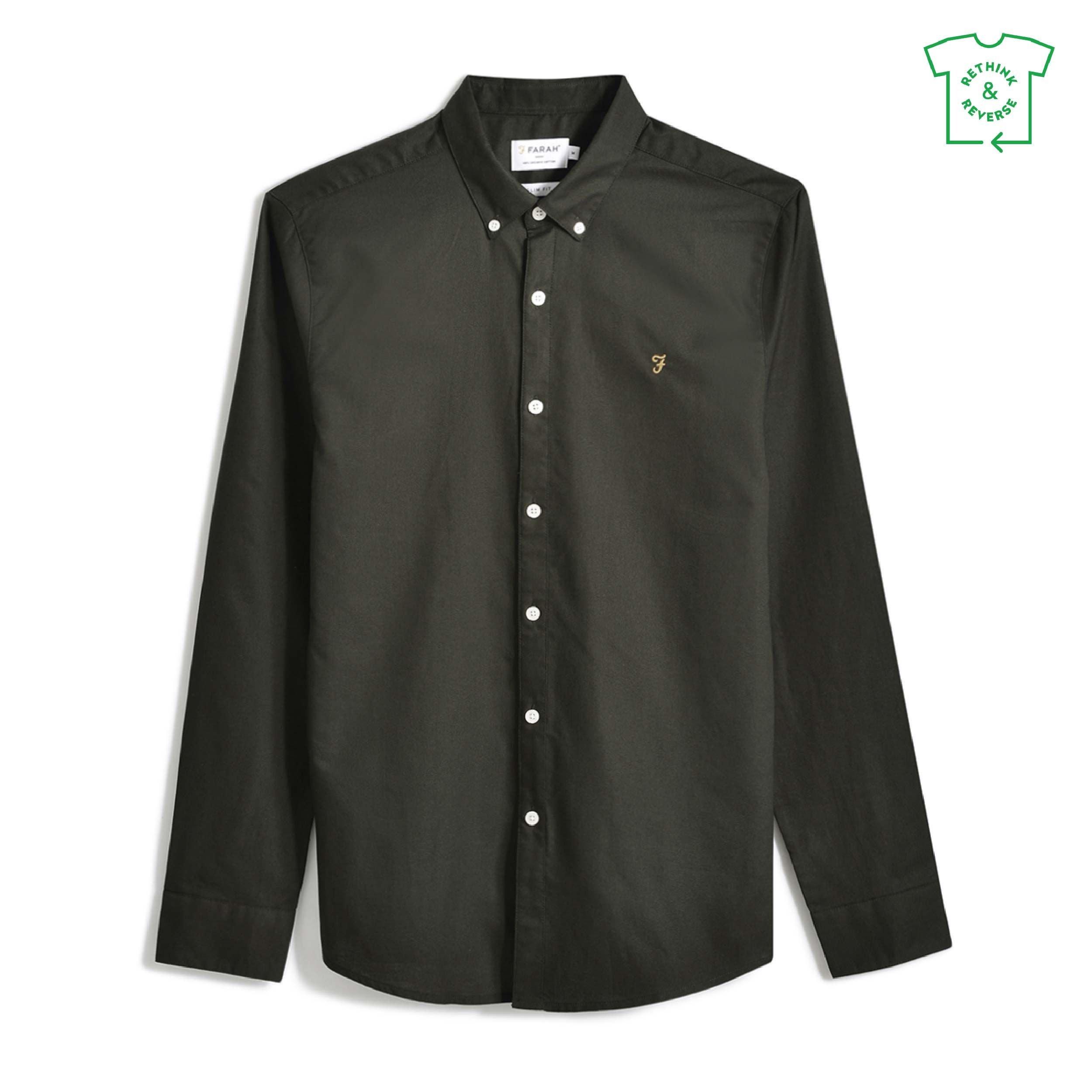 Farah Oxford Long Sleeve Shirt