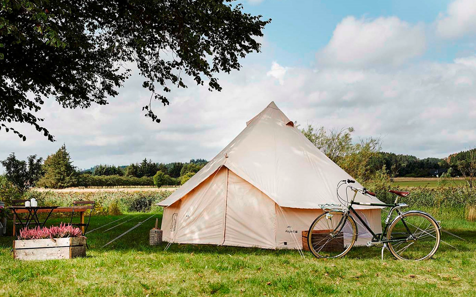 Nordisk Asgard 12.6 Baumwoll Glockenzelt für natural für 6 Personen