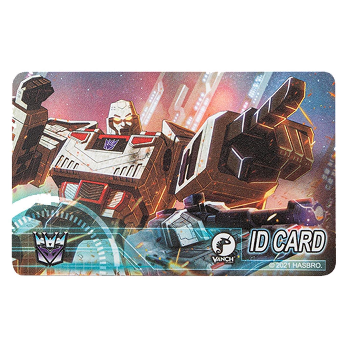 Transformers GAME Transformer Vanch Card Decepticon Box