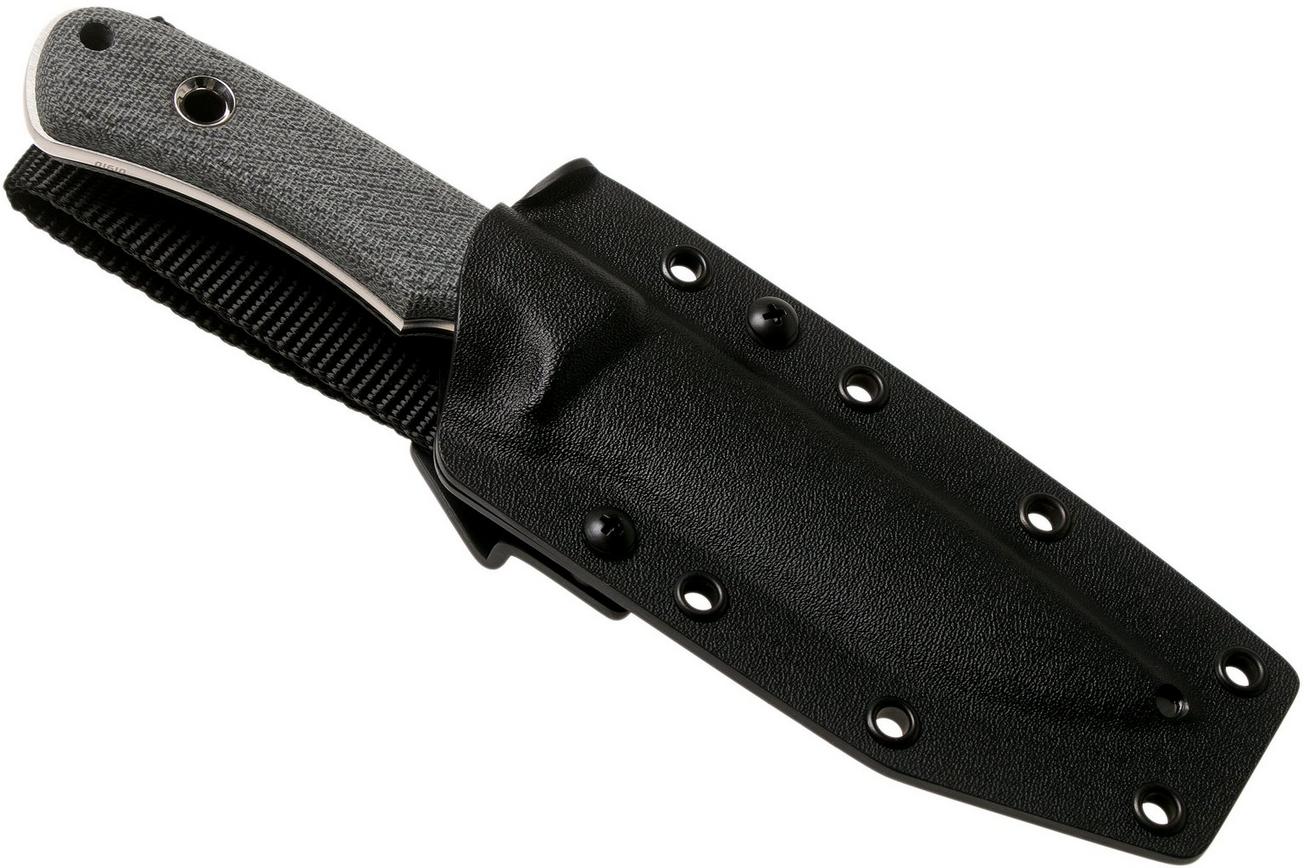 TRC Knives South Pole, Elmax, Black Canvas Micarta, survivalmes