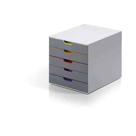 Durable 760527 Ablagebox Varicolor 5, farbiger Verlauf
