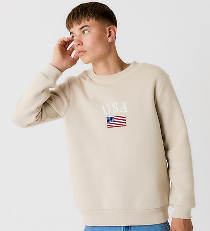 LMTD Sweatshirt - NlnLusa - Turteltaube