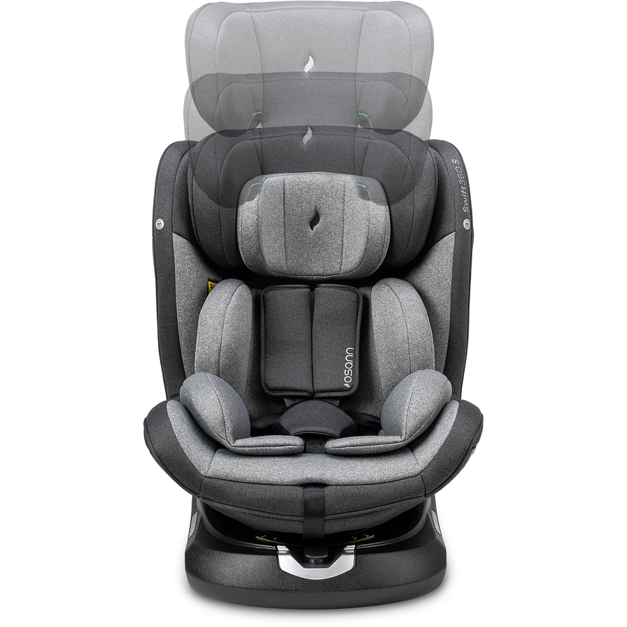 osann Autokindersitz Swift360 S iSize Universe Grey