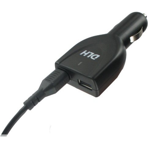 DLH Chargeur voiture allume-cigare 90W HP 100% compatible (sauf USB-C)