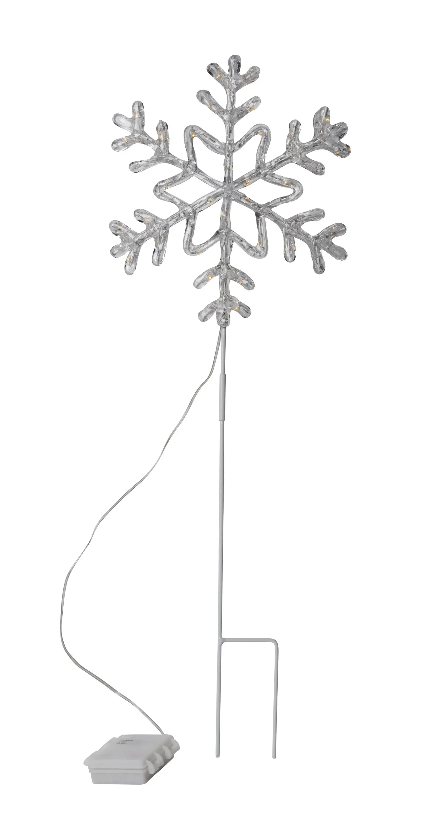 Snøkrystall på Pinne Høyde 63 cm