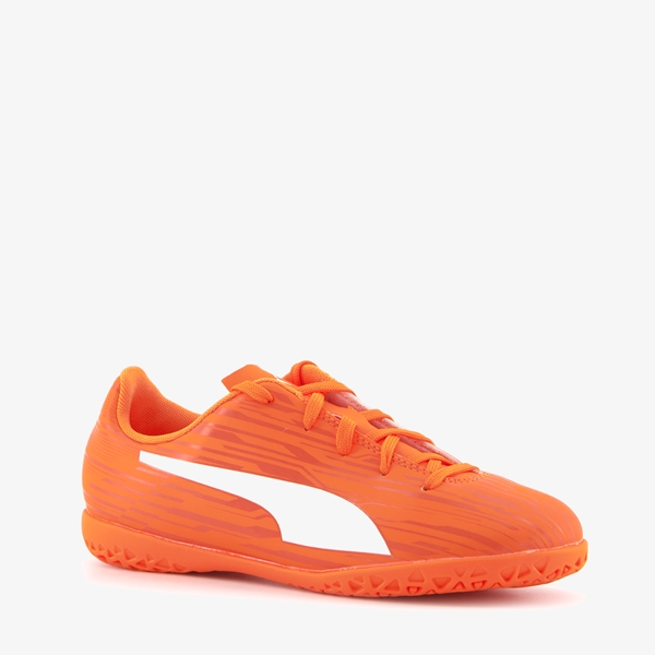 Puma Rapido III IT kinder zaalschoenen IC oranje
