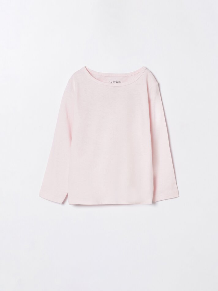 Conjunto com 2 camisetas combinando - Rosa Fluorescente