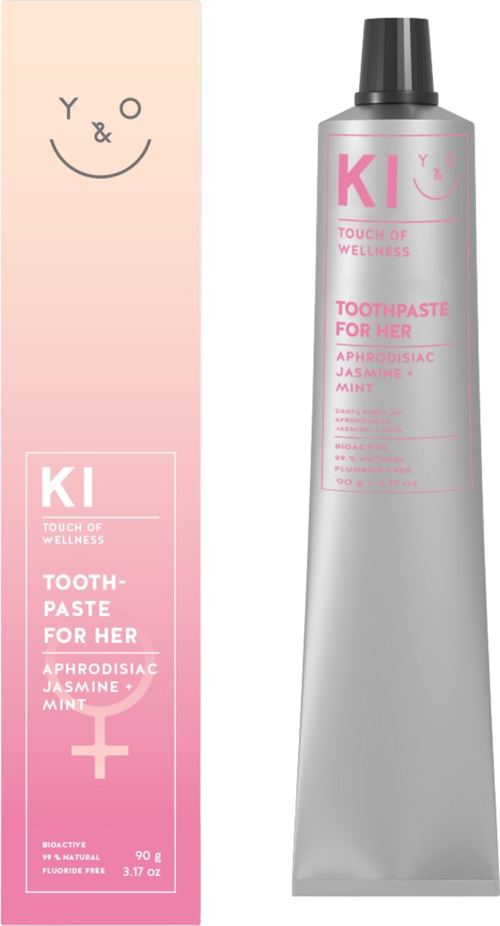 You & Oil  Zahncreme für Sie - Jasmin + Minze, 90 g