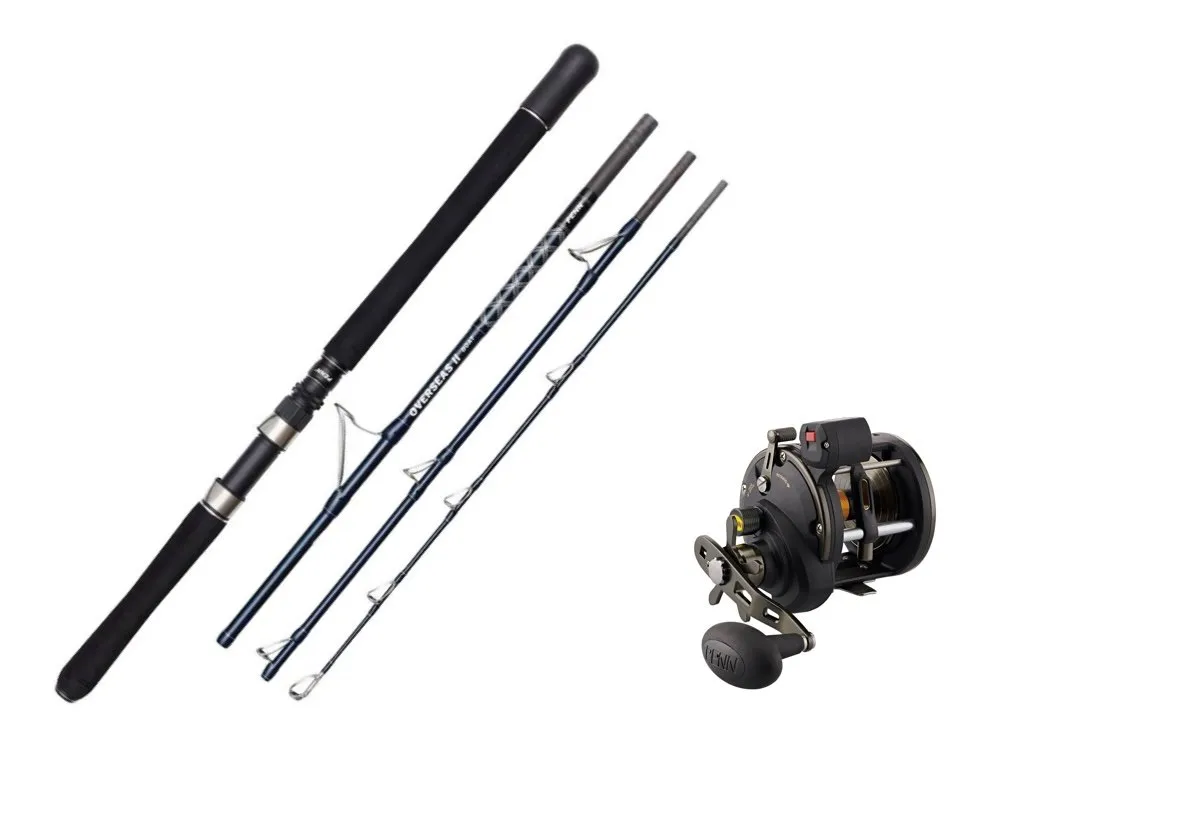 Penn Overseas Ii Boat 7' 20-30lbs/Penn Sqlii30lwlc Squall Ii 30lwl