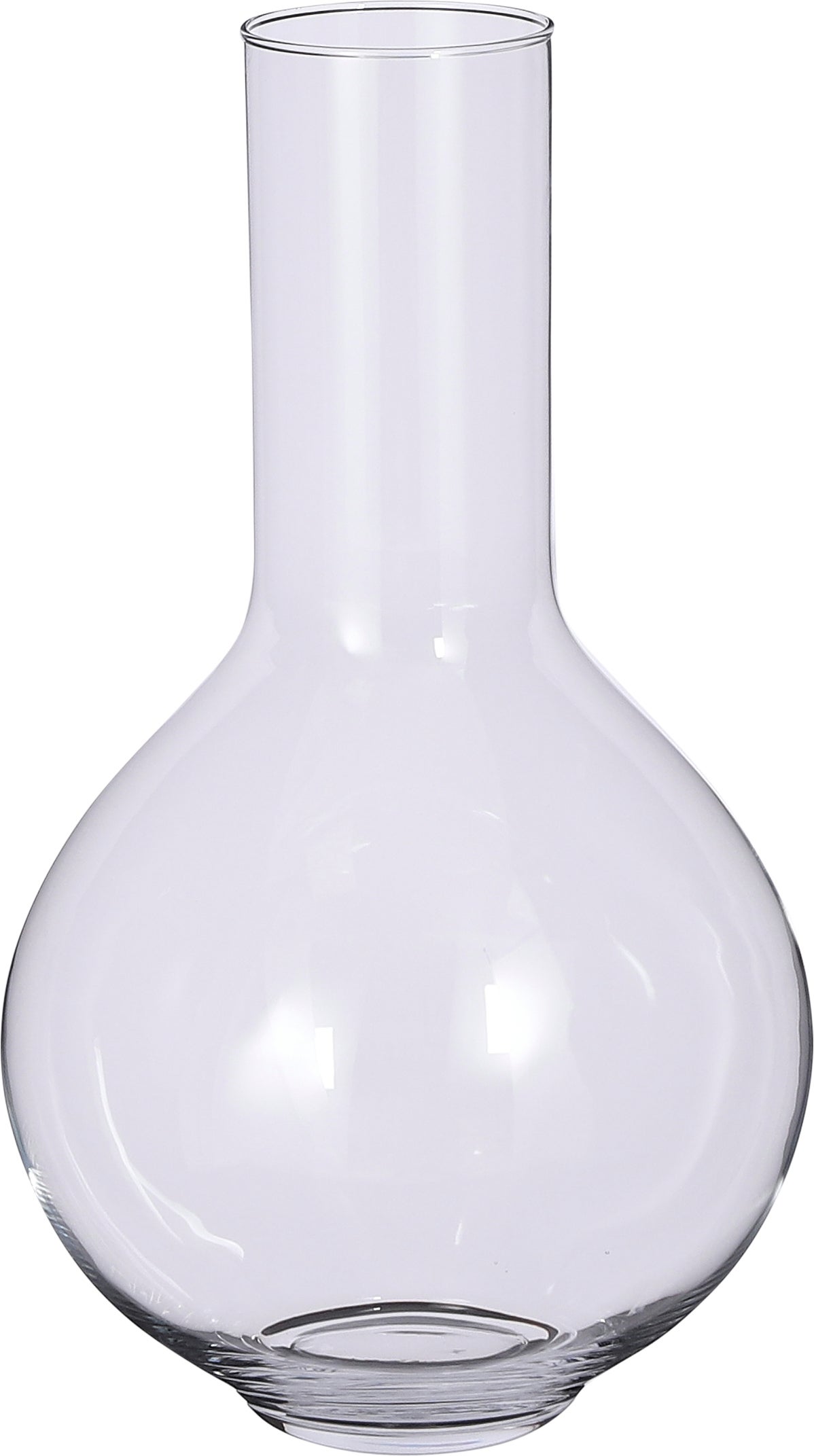 Mica Decorations vaas Nyla transparant D 29 H 50 cm