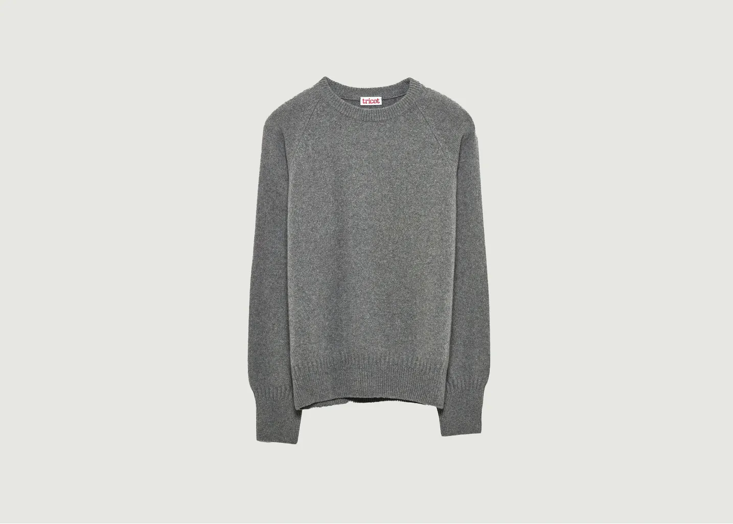 Pull Col Rond En Cachemire Tricot