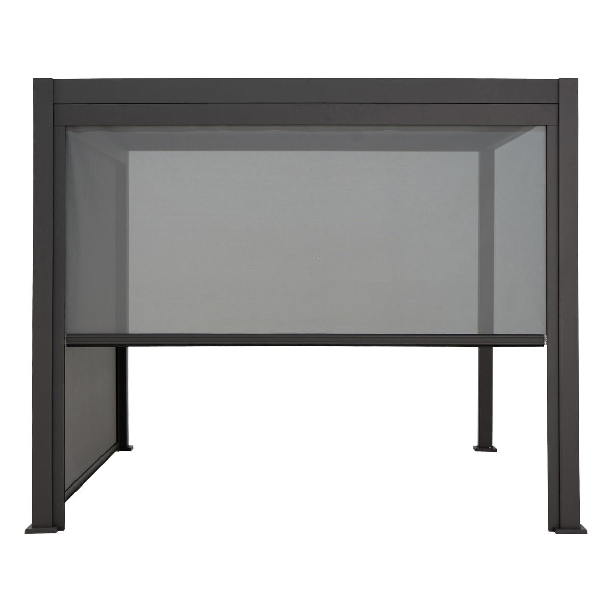 STORE 4M PERGOLA EVORA GRAPHITE