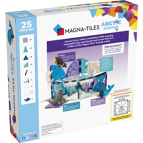 Magna-Tiles magnetisk byggesæt - 25 dele