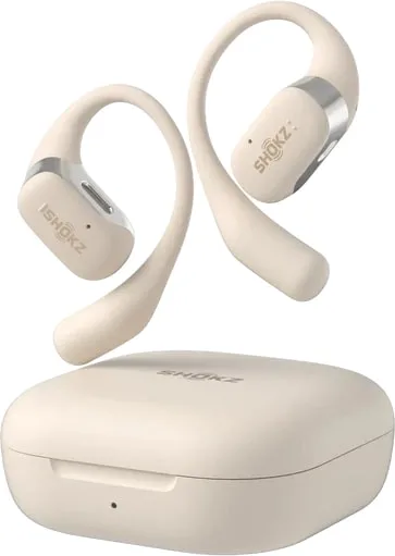 Shokz OpenFit Beige Écouteurs True Wireless